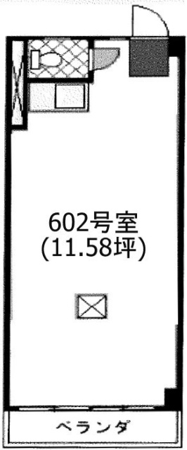 第一ともえビル602 間取り図