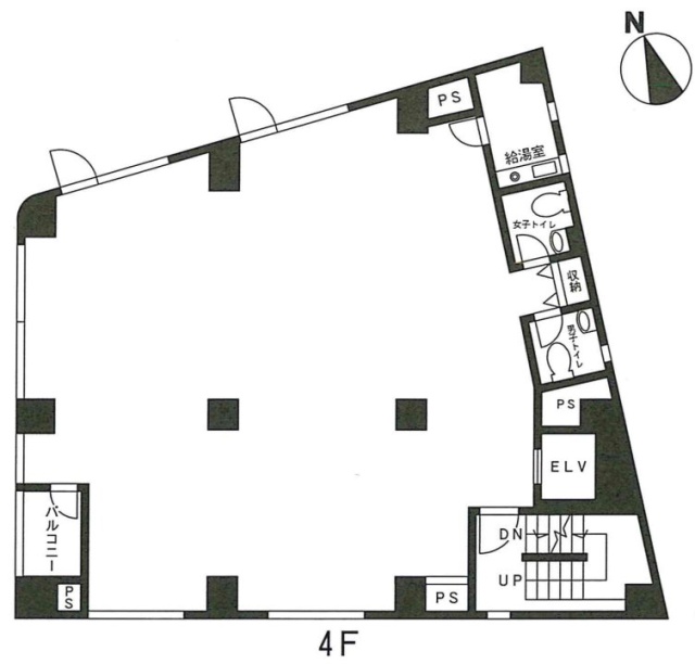 アトラスビル4F 間取り図