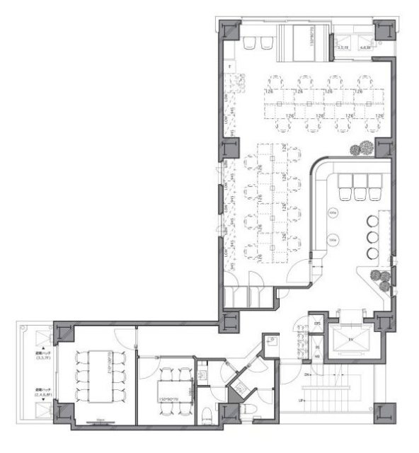 NOVEL WORK 日本橋茅場町5F 間取り図