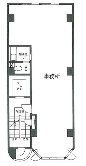 銀座葵ビル4F 間取り図