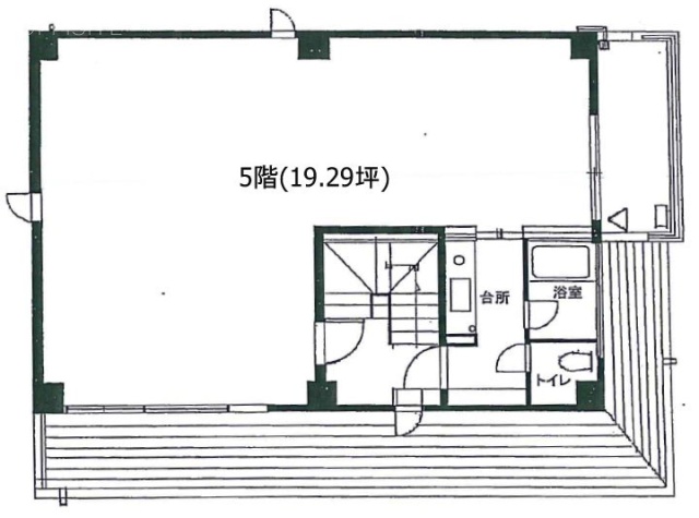 協和第一ビル5F 間取り図
