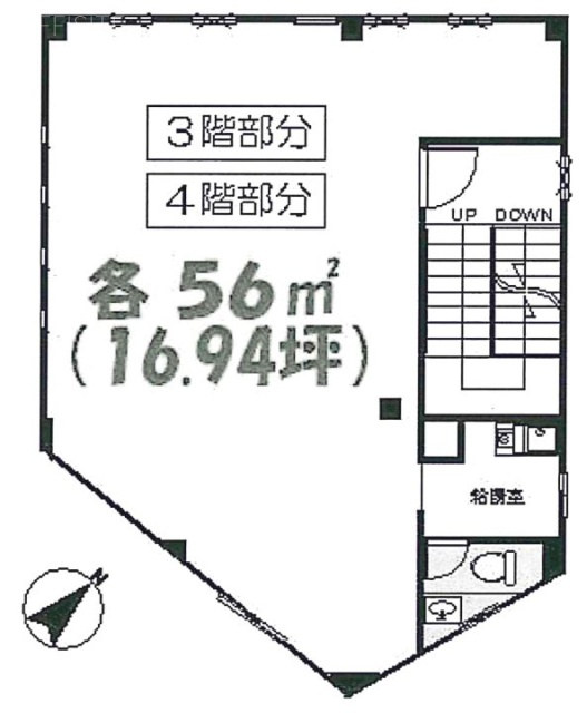 星野桜台ビル4F 間取り図