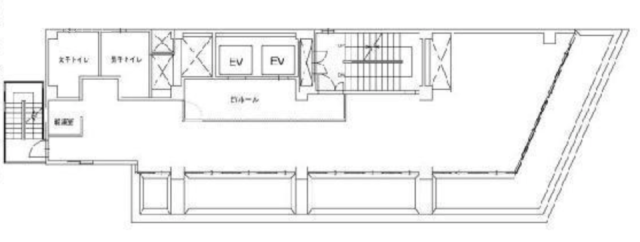 五反田不二越ビル8F 間取り図