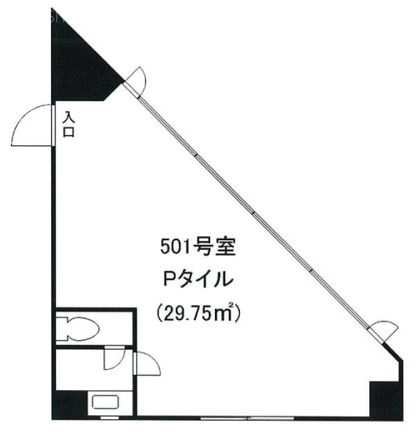 第一ともえビル501 間取り図