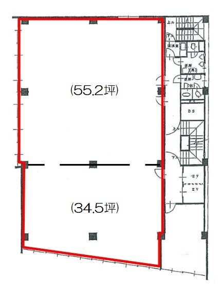 偕楽ビルディング外神田402 間取り図