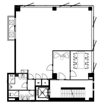 クレス不動産神田ビル4F 間取り図