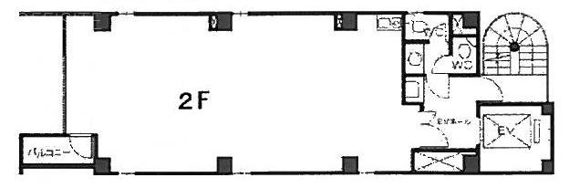 岩本町SYビル2F 間取り図