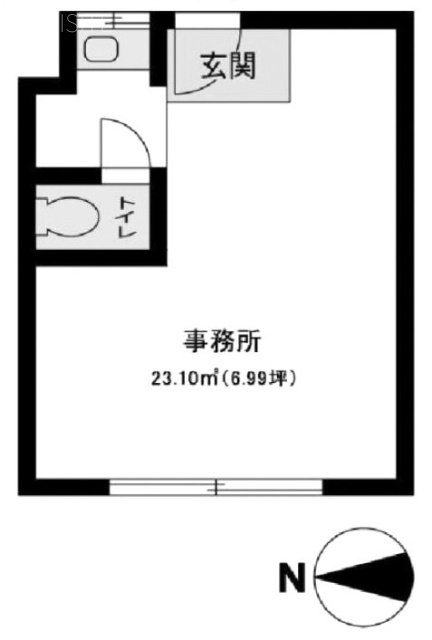 麹町三丁目ハウス105 間取り図