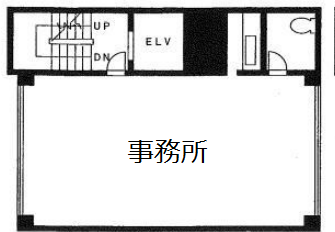 日本橋イーストビル2F 間取り図