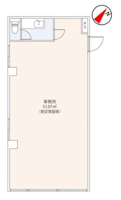 新宿税理士ビル第2別館322 間取り図