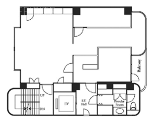 HIPビル4F 間取り図