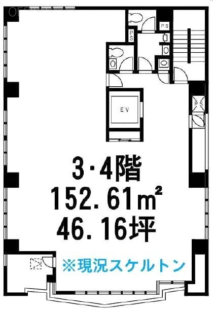 プランドール新横浜4F 間取り図