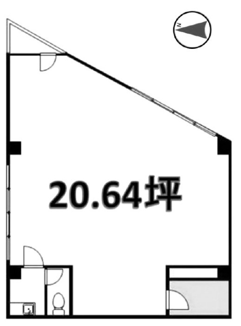 小野ビル401 間取り図