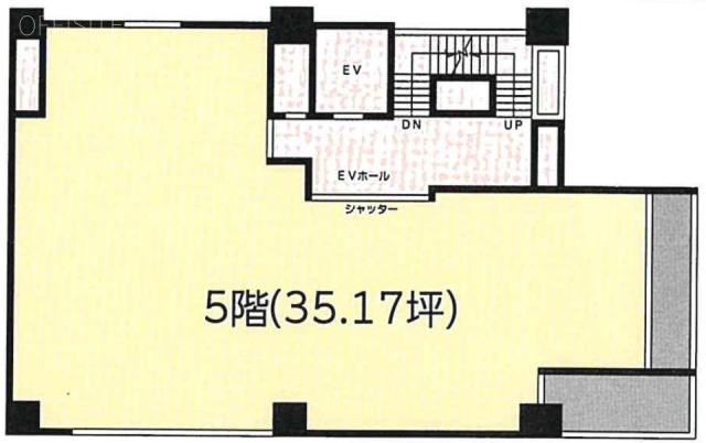 いちごフィエスタ渋谷5F 間取り図