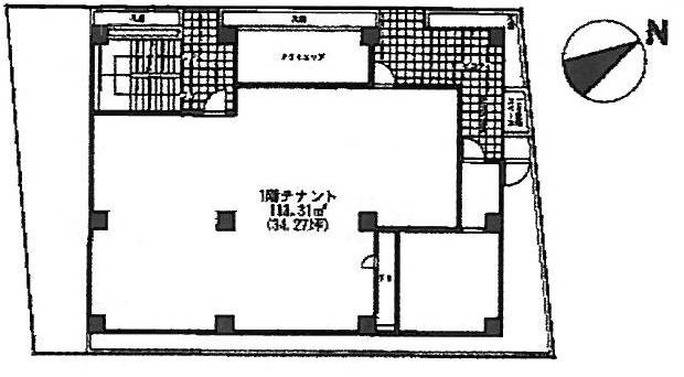 南青山T・Mビル1F 間取り図