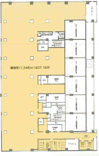 クロスエアタワー7F 間取り図