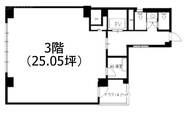 浅草橋KSビル3F 間取り図