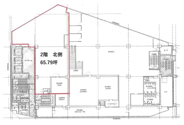 上野広小路会館北 間取り図