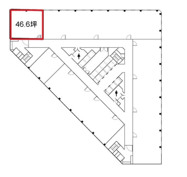 新宿第一生命ビル4F 間取り図