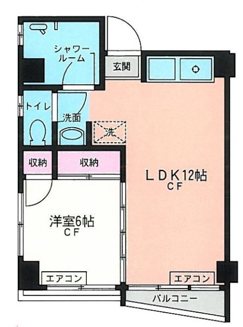 栄ビル601 間取り図
