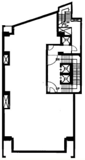 和恒ビル5F 間取り図