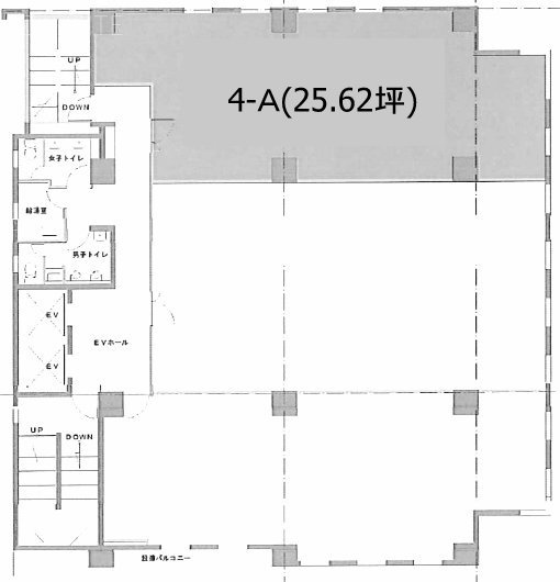 横浜YS西口ビルA 間取り図