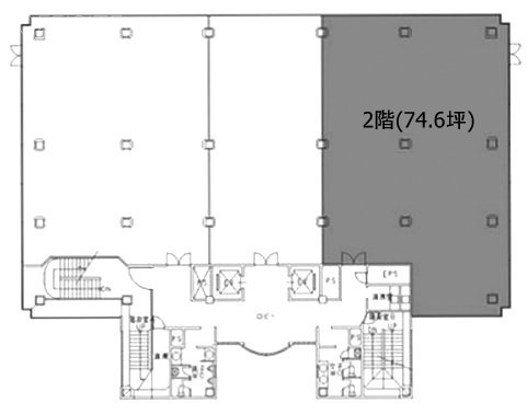 武蔵浦和大栄ビル2F 間取り図