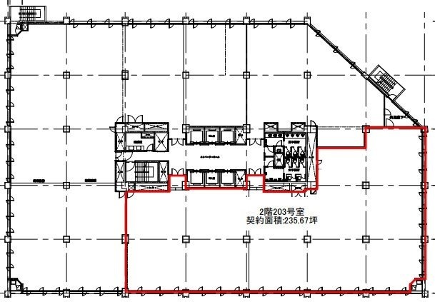 紀尾井町パークビル203 間取り図