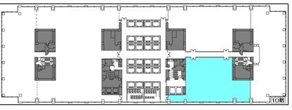 明治生命館10F 間取り図