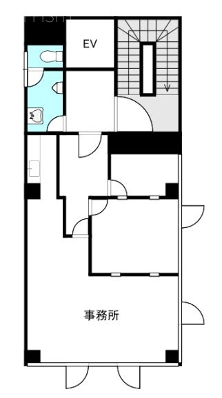 朝日ビル11号館4F 間取り図