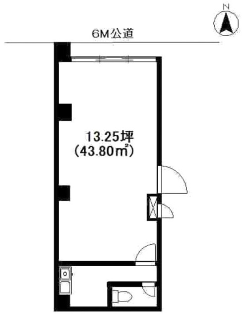 K&N麻布102 間取り図