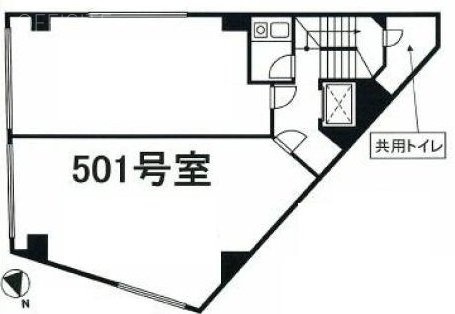 第一守徳ビル501 間取り図