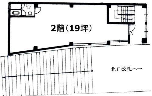 桑沢ビル2F 間取り図