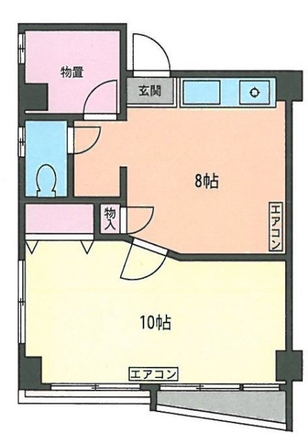 栄ビル10F 間取り図