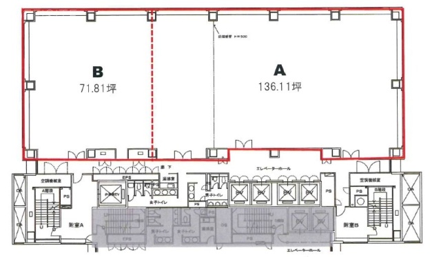 愛宕東洋ビルB 間取り図