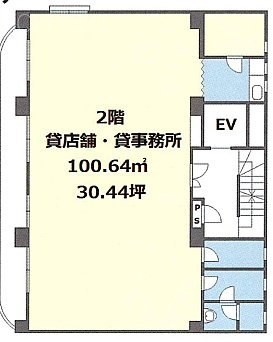 リバーシティビル2F 間取り図