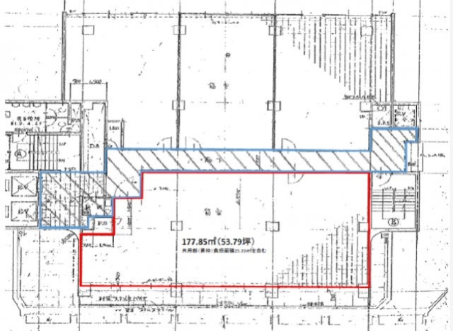 五番町センタービル2F 間取り図