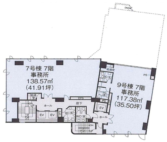 恵比寿ISビル9号棟 間取り図