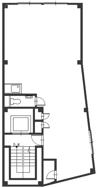 ビラ・アペックス田町6F 間取り図