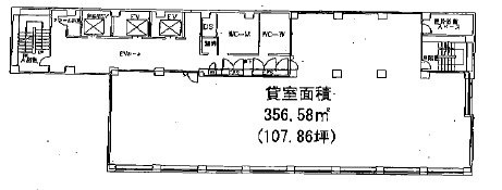 三田3丁目MTビル12F 間取り図