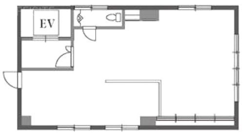 山口ビル2F 間取り図
