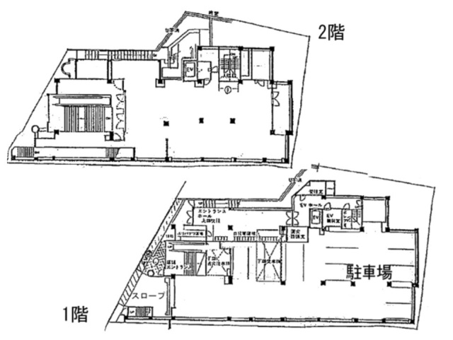 成増ガーデンハイツ1F～2F 間取り図