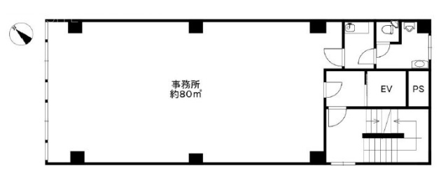 JACCビル5F 間取り図