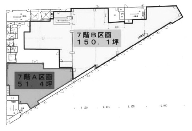 本厚木駅前ビルB 間取り図