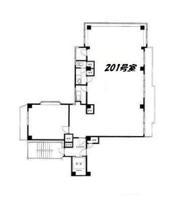 大明産業ビル201 間取り図