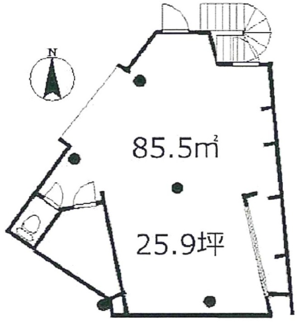 第二ゼネラルビル1F 間取り図