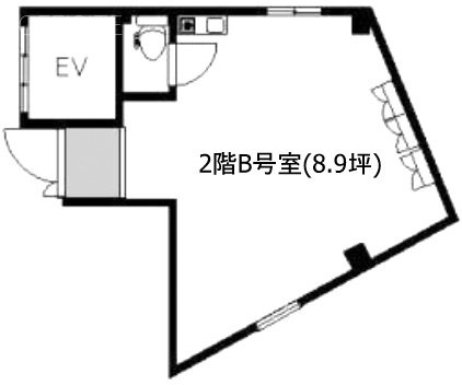 國枝ビルB 間取り図