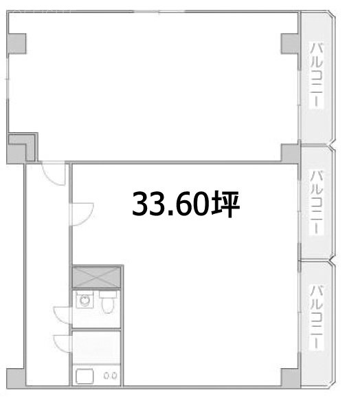 六本木三丁目ビル4F 間取り図