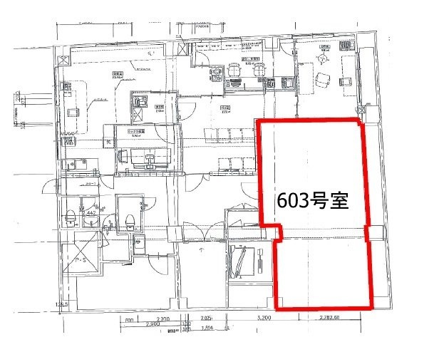 三共商会ビル603 間取り図