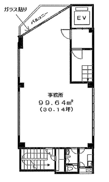 R.core西池袋9F 間取り図